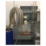 STEEL SHEVING WITH CONTENTS STEEL SHEVING WITH CONTENTS