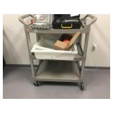 RUBBERMAID ROLLING CART RUBBERMAID ROLLING CART