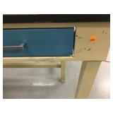 METAL TABLE WITH 4 DRAWERS METAL TABLE WITH 4 DRAWERS