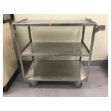 STAINLESS STEEL ROLLING CART STAINLESS STEEL ROLLING CART