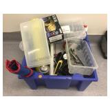 CV SHOP ITEMS IN BLUE TUB CV SHOP ITEMS IN BLUE TUB
