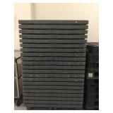 STACK OF PLASTIC PALLETS STACK OF PLASTIC PALLETS