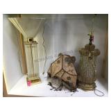 2 1960'S HOLLYWOOD REGENCY LAMPS
