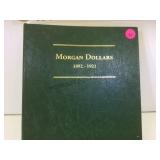 17 MORGAN SILVER DOLLARS ALBUM