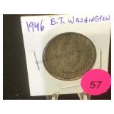 1946 BOOKER T WASHINGTON COMMEMORATIVE SILVER HALF