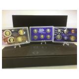 2 SETS OF 2007 MINT PROOF COINS