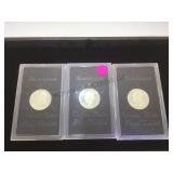 3 1971 ESINHOWER PROOF DOLLARS
