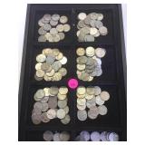 TRAY LOT OF STEEL PENNIES