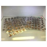 11 SHEETS OF COINAGE