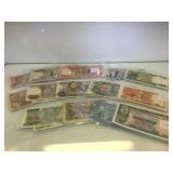 5 SHEETS OF FOREIGN CURRENCY