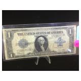 1923 LARGE BLANKET NOTE   $1 SILVER CERTIFICATE