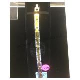 SURGICAL STEEL WITH 18K GOLD LAYERED IN TOP
