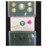 2 SETS OF 1996 MINT PROOF SETS