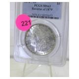 1878 7TF PCGS MS63 MORGAN SILVER DOLLAR