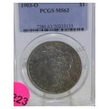 1903-0 PCGS MS63 MORGAN SILVER DOLLAR