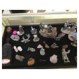TRAY OF 'GALLO','SMOOTHIQUES' PEWTER FIGURES &