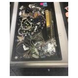 TRAY LOT OF COSTUME JEWELRY