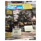 STACK OF 'MODEL RAILROADER' MAGAZINES