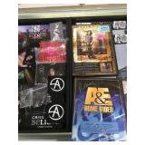 2 TRAYS OF CRISS ANGEL MEMMORABILIA, SOME SIGNED