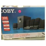 COBY HOME THEATER SYSTEM, NEW IN BOX