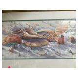 GILD FRAMED DOUBLE MATTED WATER COLOR
