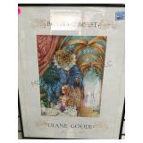 BEAUTY AND THE BEAST LITHOGRAPH, DIANE GOODE,