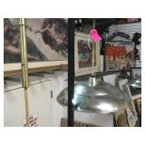 MID CENTURY HANGING PULL CORD LAMP