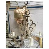 ASSORTMENT OF CRYSTAL CHANDELIERS