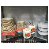 SET OF MIKASA 'SUNNY SIDE', CANISTERS &