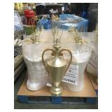 DOUBLE HANDLE TABLE LAMP FROM 5 STAR HOTEL