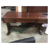 LARGE  3 DRAWER WOODEN DESK