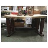 CURVED MOSAIC BAR HEIGHT TABLE