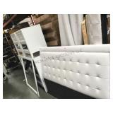 DRESSER W/ MIRROR, 2 NIGHT STANDS & HEAD BOARD