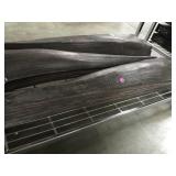 MICHEAL ARAM METAL PALM LEAF SERVING TRAY 18 X'S