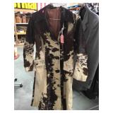 1940'S  COW SKIN COAT