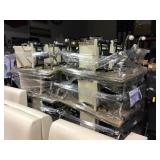 CREAM COLORED HIGH END OFFICE CHAIRS  12 X MONEY
