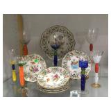 7 PIECE SET OF CZACHO-SLAVAKLA SALAD SET & 6 7 PIECE SET OF CZACHO-SLAVAKLA SALAD SET & 6