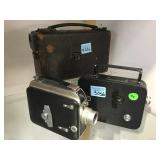 COLLECTION OF VINTAGE KODAK MOVIE CAMERAS COLLECTION OF VINTAGE KODAK MOVIE CAMERAS