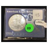 1997 AMERICAN EAGLE SILVER DOLLAR 1997 AMERICAN EAGLE SILVER DOLLAR