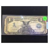 1899 SILVER DOLLAR SILVER BLACK EAGLE CERTIFICATE 1899 SILVER DOLLAR SILVER BLACK EAGLE CERTIFICATE