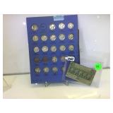 SHEET OF 22 MERCURY DIMES & FRACTIONAL CURRENCY NO SHEET OF 22 MERCURY DIMES & FRACTIONAL CURRENCY NO