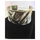 HEAVY STERLING SILVER CUFF BRACELET HEAVY STERLING SILVER CUFF BRACELET
