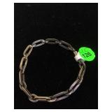STERLING SILVER OVAL LINK BRACELET STERLING SILVER OVAL LINK BRACELET