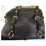 MICHAEL KORS BROWN LEATHER SHOULDER BAG MICHAEL KORS BROWN LEATHER SHOULDER BAG
