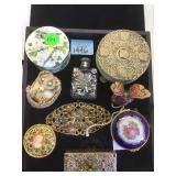 COLLECTION OF ASIAN TRINKET BOXES & MORE COLLECTION OF ASIAN TRINKET BOXES & MORE