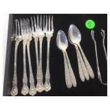 STERLING SILVER FLATWARE SET STERLING SILVER FLATWARE SET