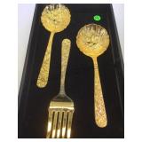 S. KIRK& SON STERLING SILVER SERVING SET S. KIRK& SON STERLING SILVER SERVING SET