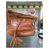 LARGE BROWN DKNY SHOULDER BAG LARGE BROWN DKNY SHOULDER BAG