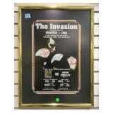 AUTOGRAPHED FRAMED & MATTED BOXING PICTURE AUTOGRAPHED FRAMED & MATTED BOXING PICTURE