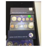 3 SETS OF UNITED STATES SPECIAL MINT SETS 3 SETS OF UNITED STATES SPECIAL MINT SETS